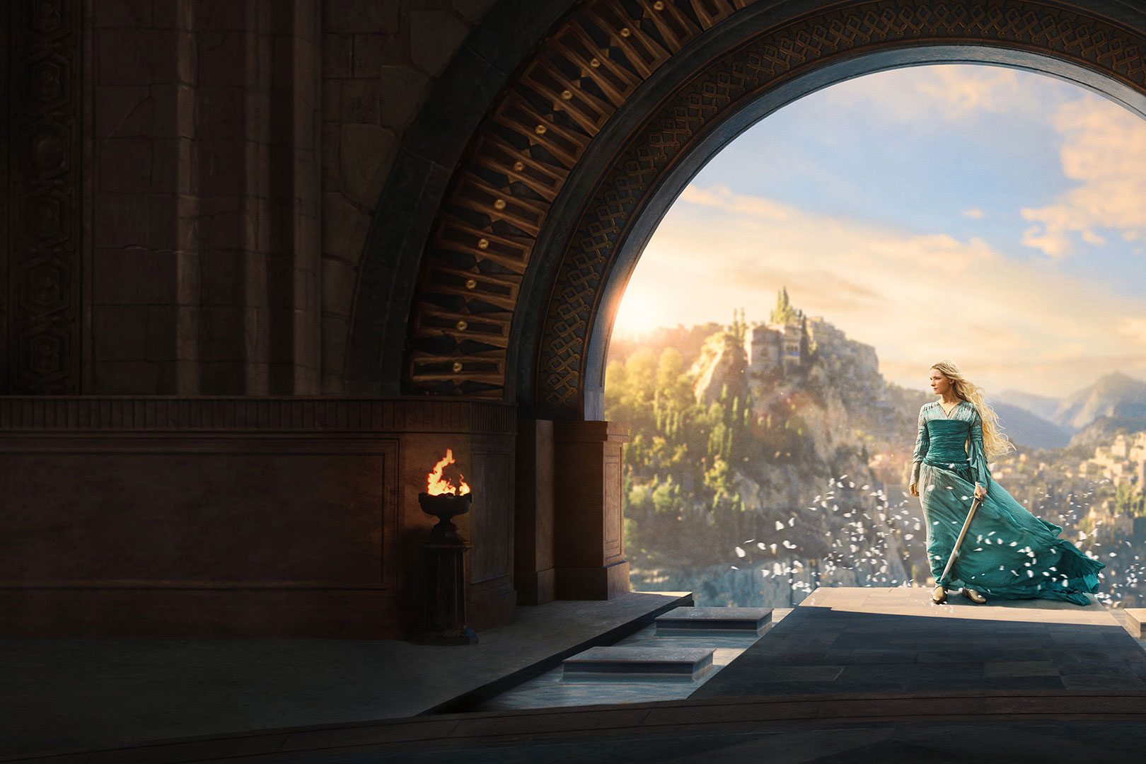 scene from Rings of power