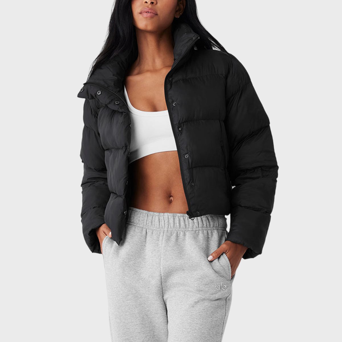 Alo Yoga Gold Rush Puffer Ecomm Via Aloyoga.com