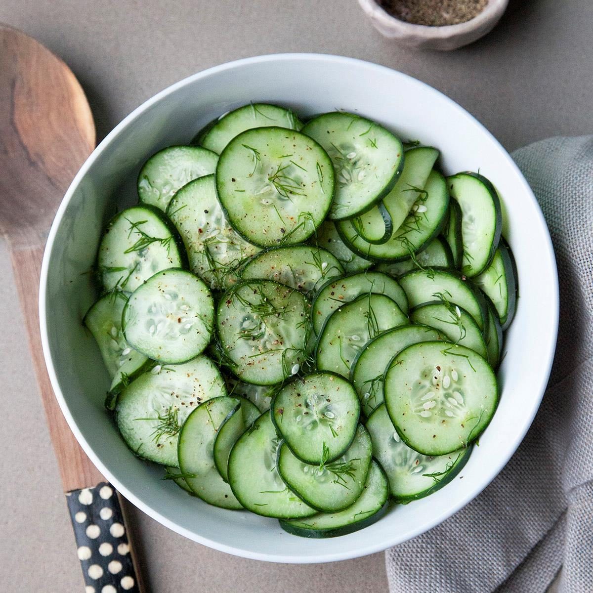 Cucumbers With Dill