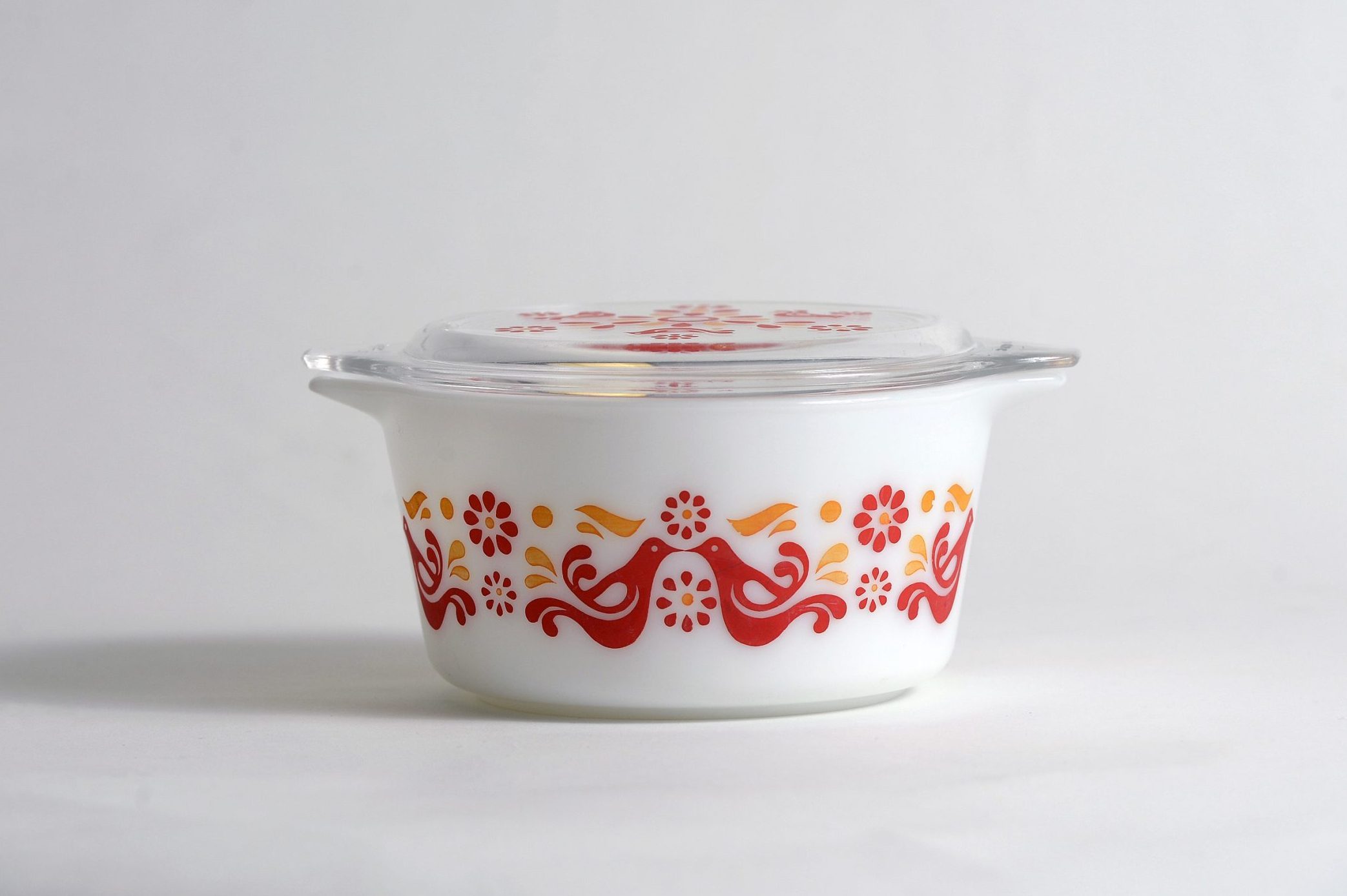 vintage casserole dish