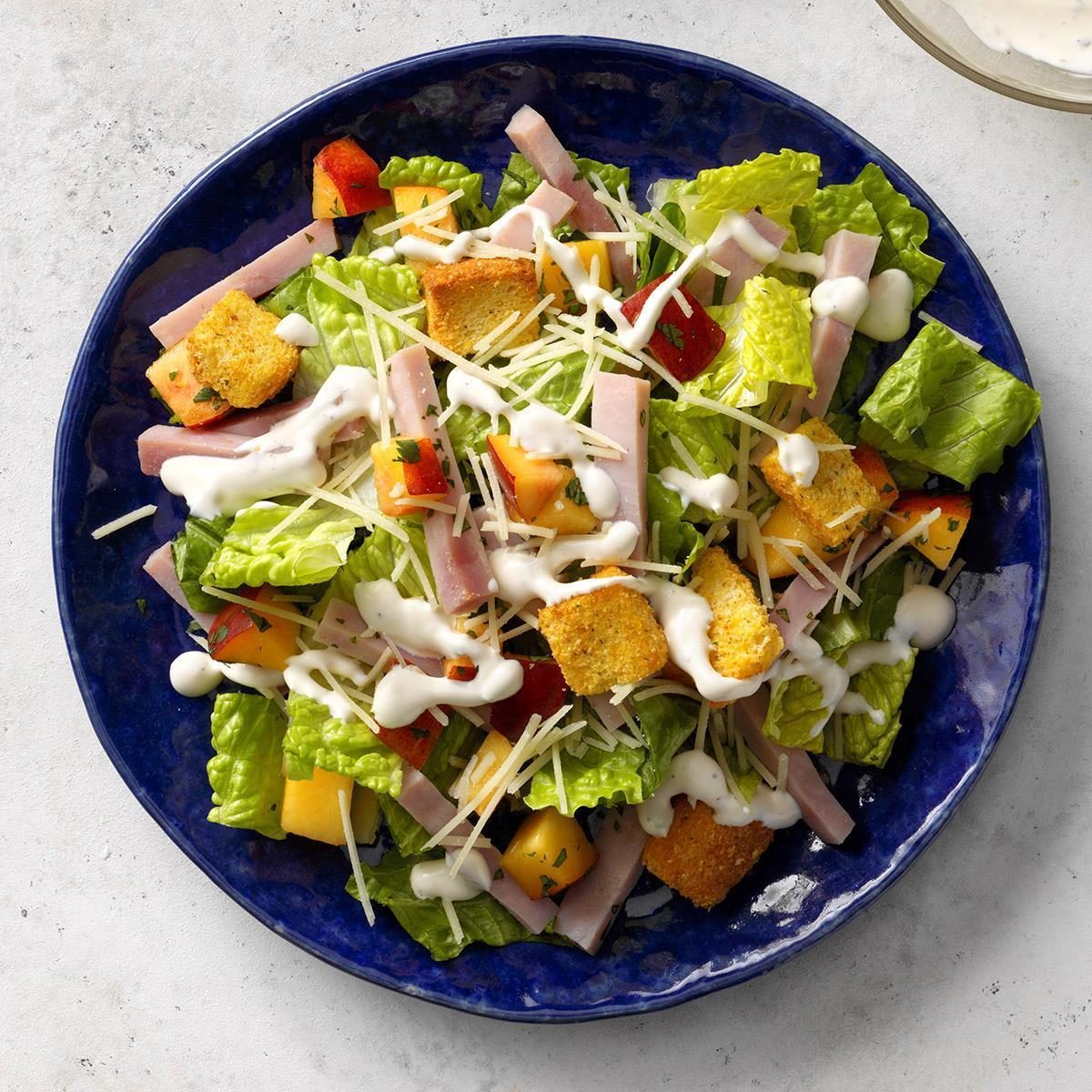 Ham Caesar Salad