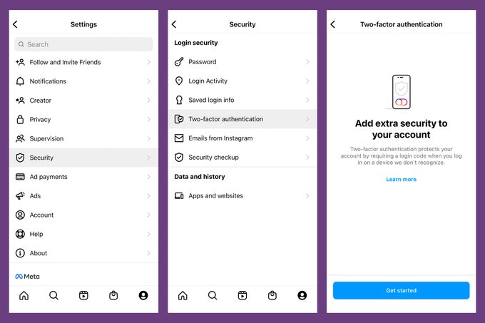 How to turn on two-factor authentication on Instagram