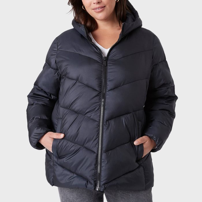 Lane Bryant Puffer Coat With Hood