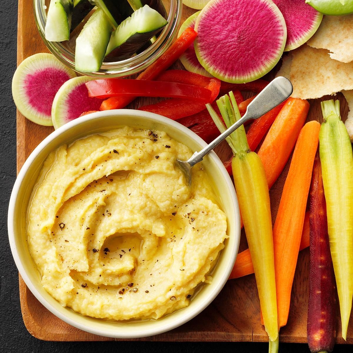 Lemon Garlic Hummus