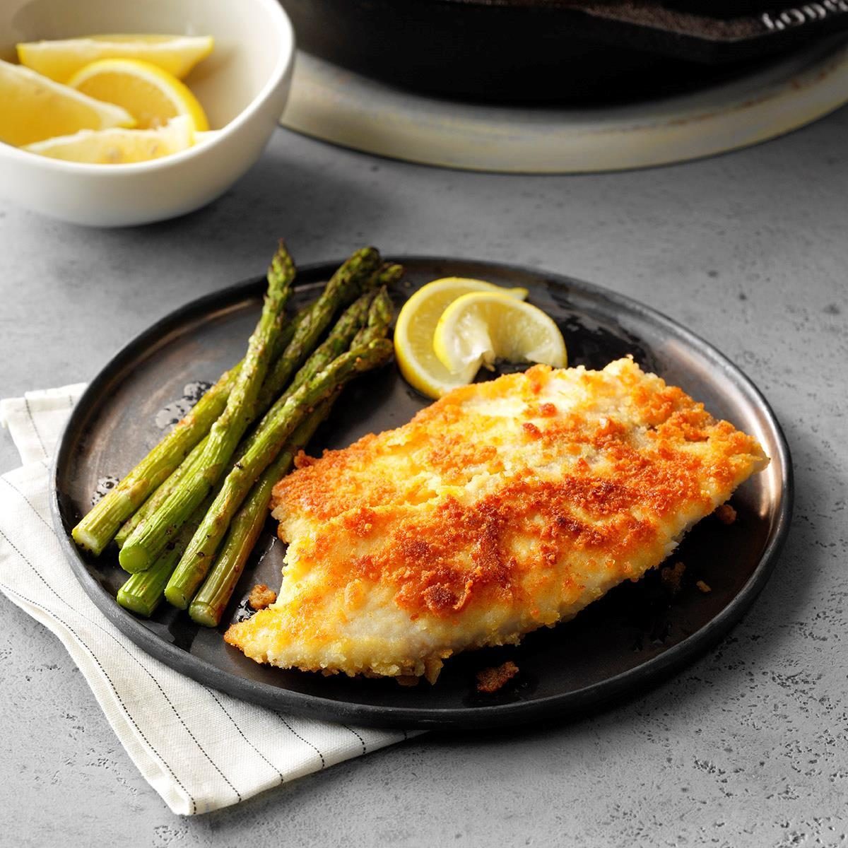 Parmesan Crusted Tilapia