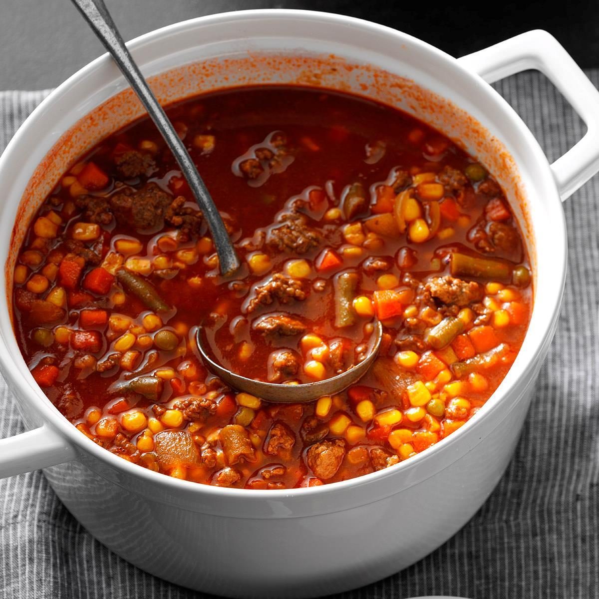 Quick Beef Vegetable Soup