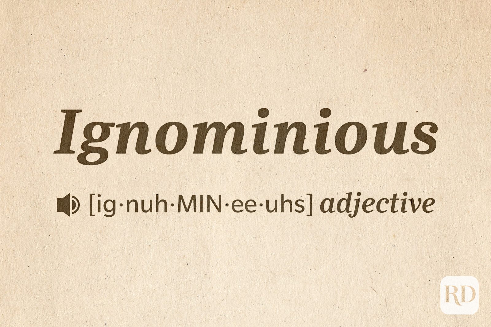 Rd Hard Words To Pronounce Ignominious Gettyimages 1305519648 V2