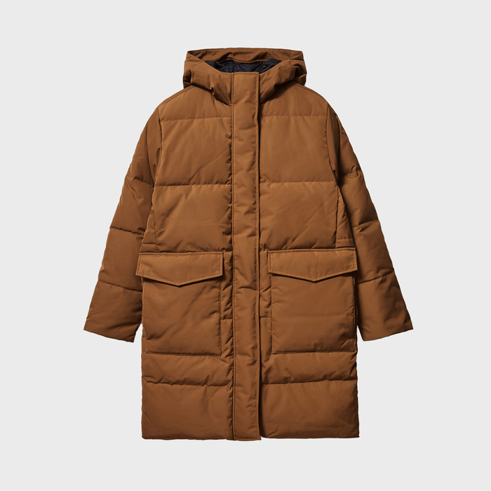 Chestnut Renew Long Puffer