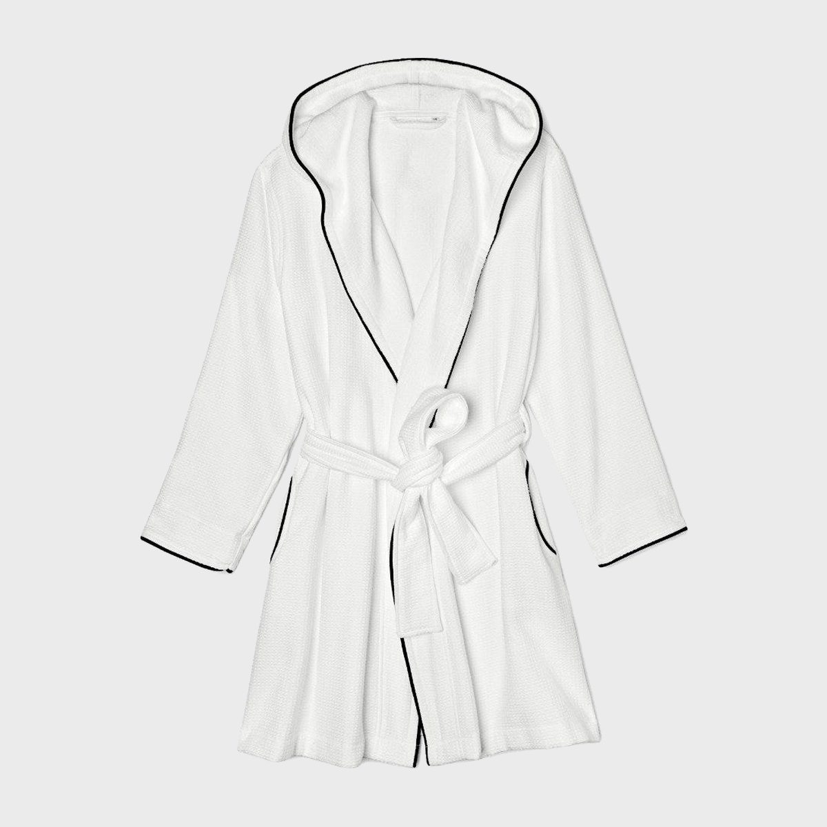 Riley Hooded Waffle Robe