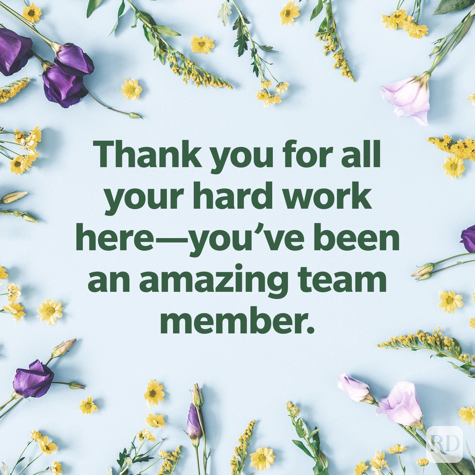 Retirement wish on a floral background