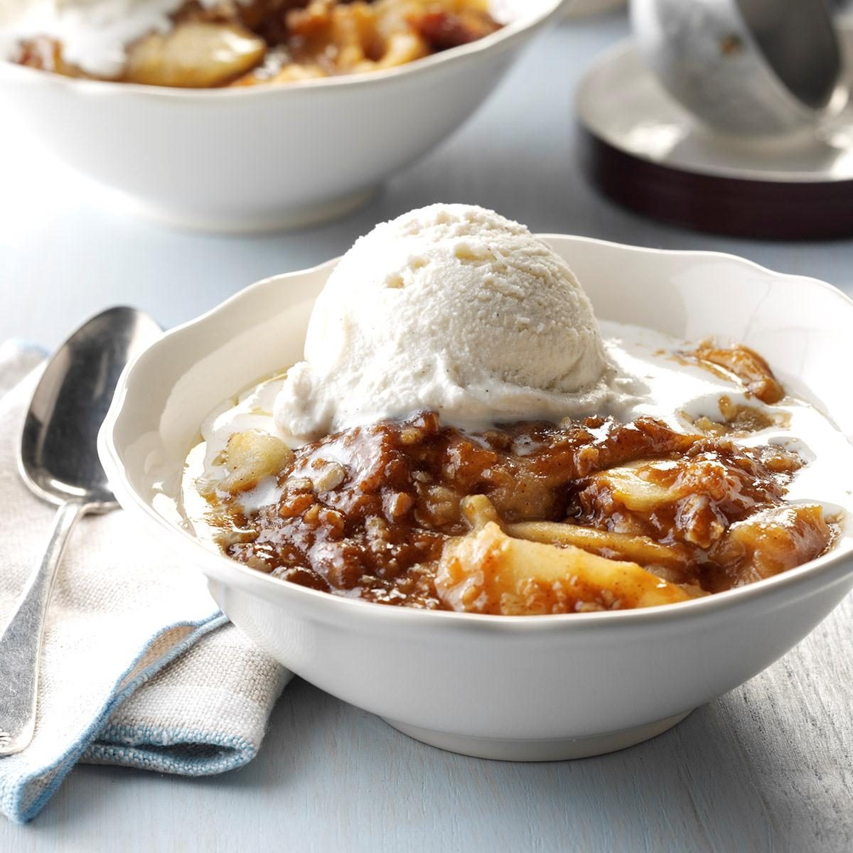 Apple Butterscotch Crisp