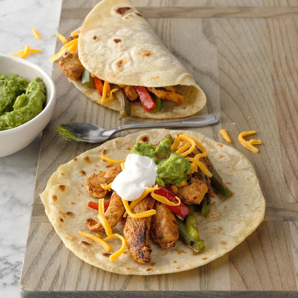 Flavorful Chicken Fajitas 