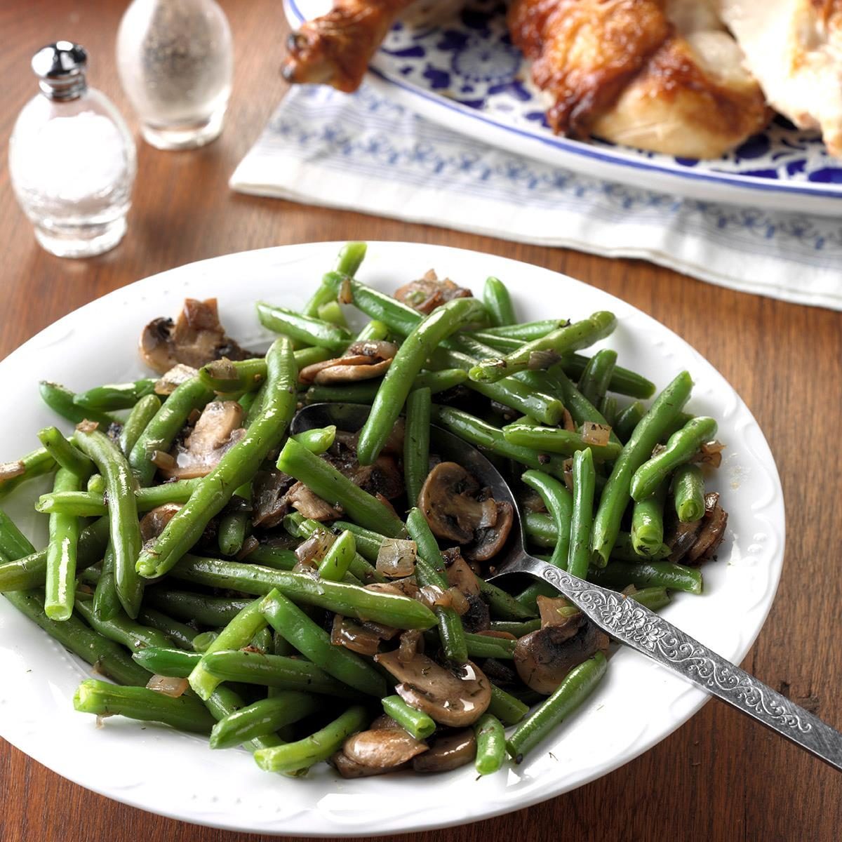 Green Beans with Shallots