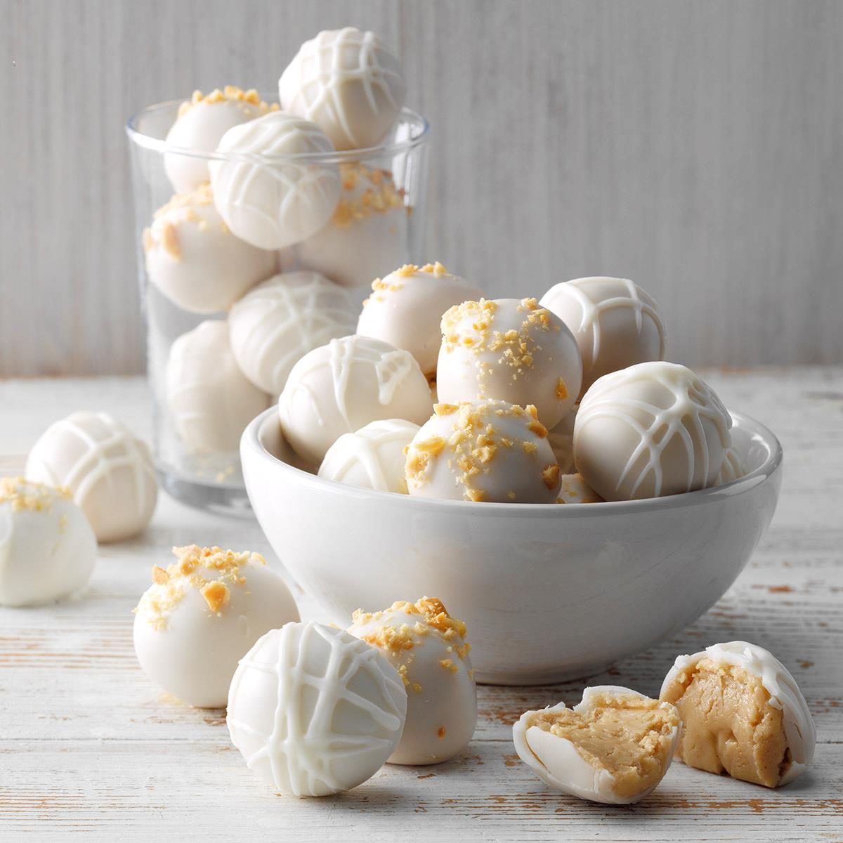 Peanut Butter Snowballs