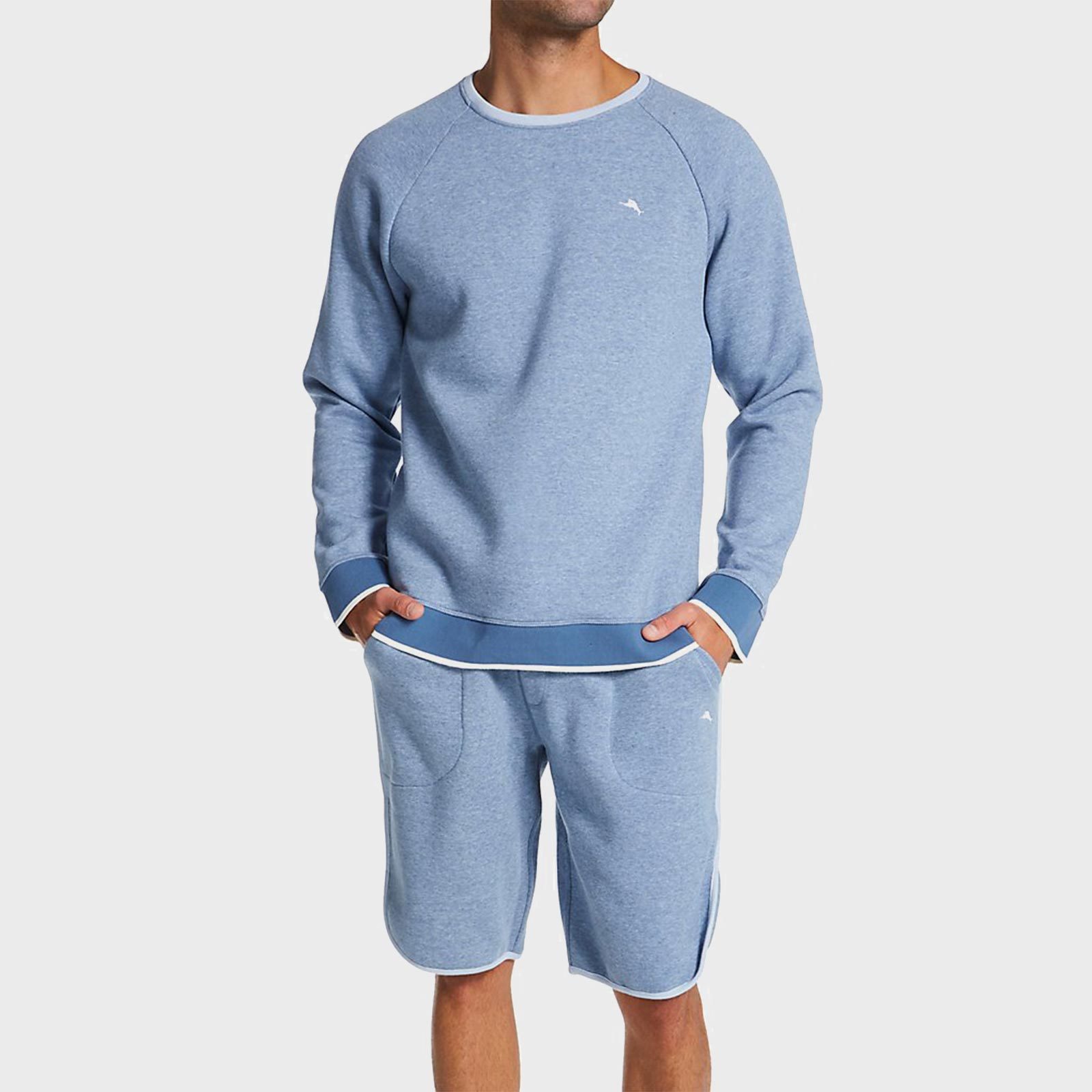 Tommy Bahama Sherpa Long Sleeve Shirt And Shorts