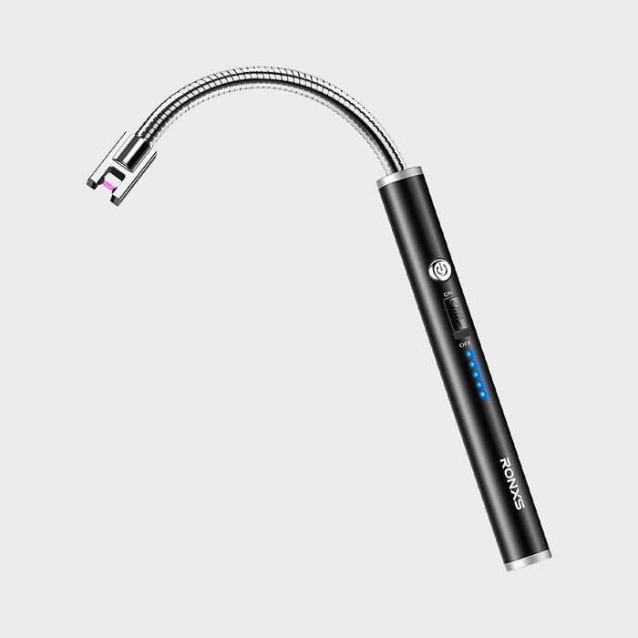 Ronxs Lighter Electric Lighter Rechargeable Arc Usb Candle Lighters With Led Battery Display Ecomm Amazon.com