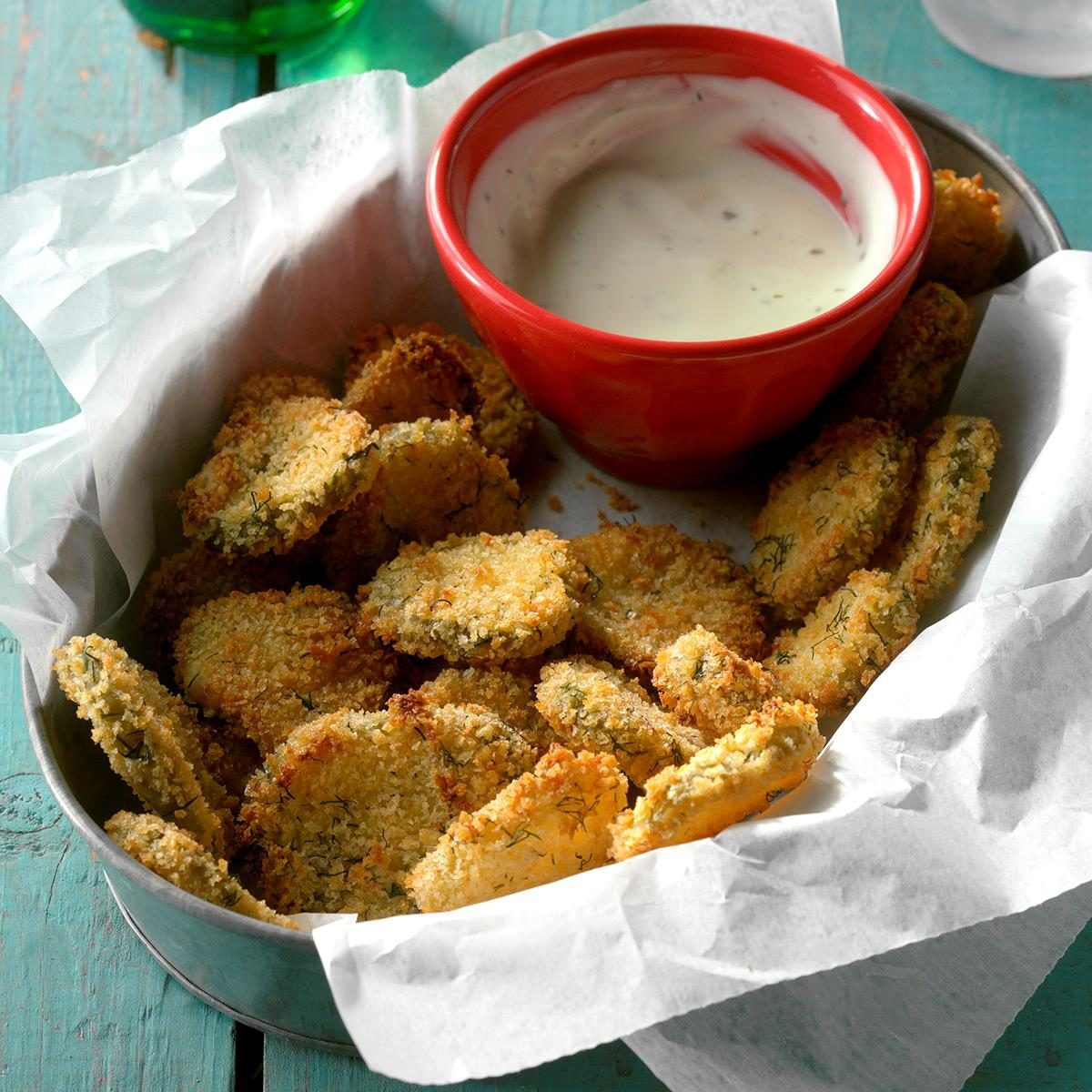 Oven Fried Pickles