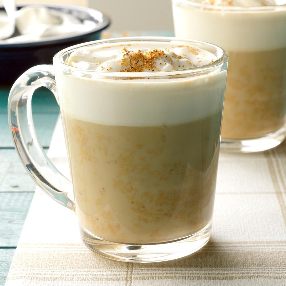 Pumpkin Spice Latte with foam