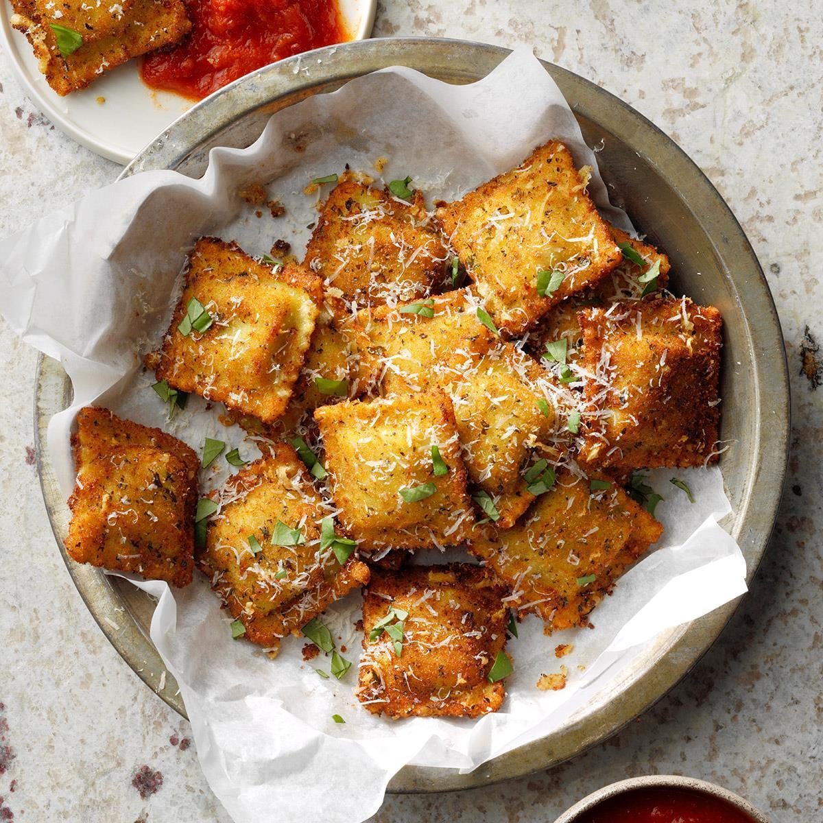 Air Fryer St Louis Toasted Ravioli