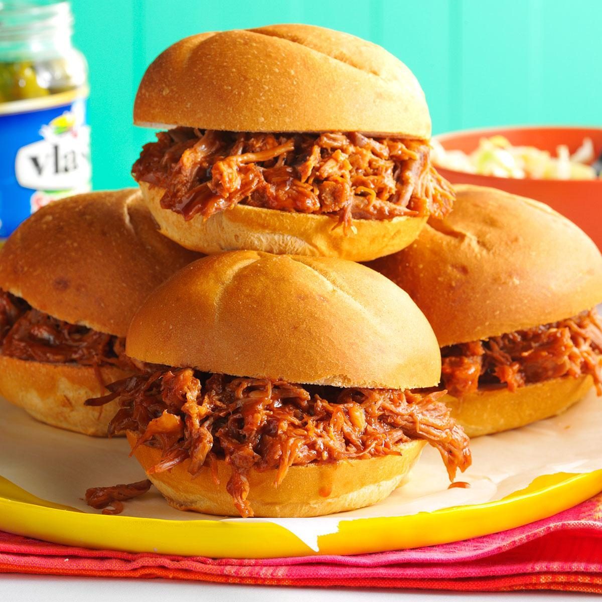 root beer pulled pork sandwiches