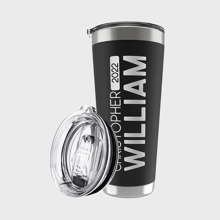 Personalized Tumbler With Lid Ecomm Via Amazon.com