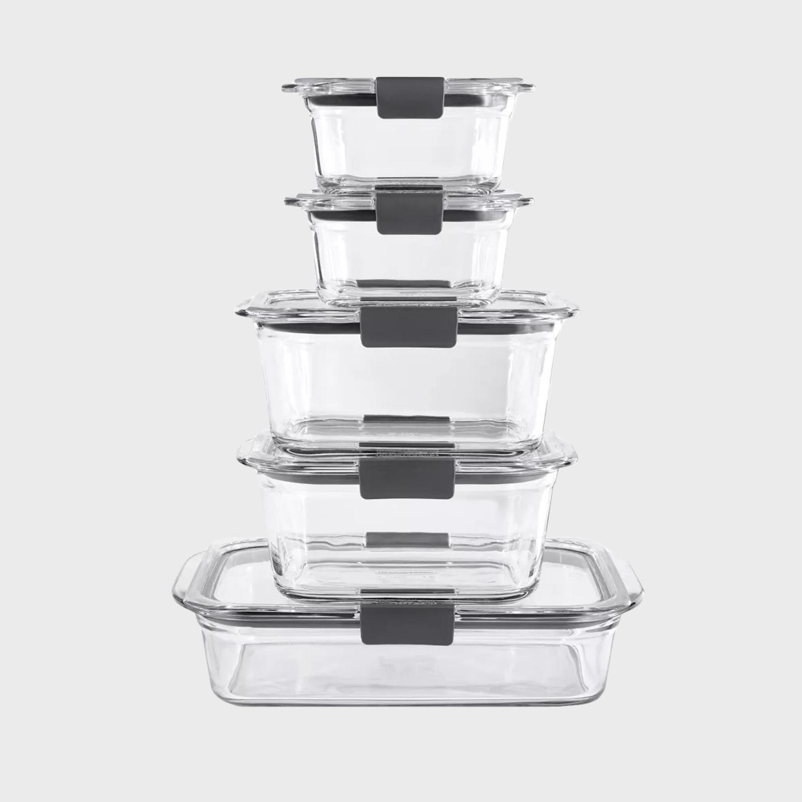 Rubbermaid Brilliance Glass Food Storage Set Ecomm Via Target.com