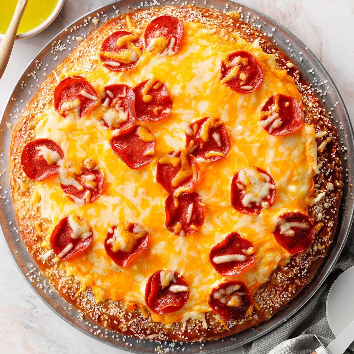 Pretzel Crust Pizza