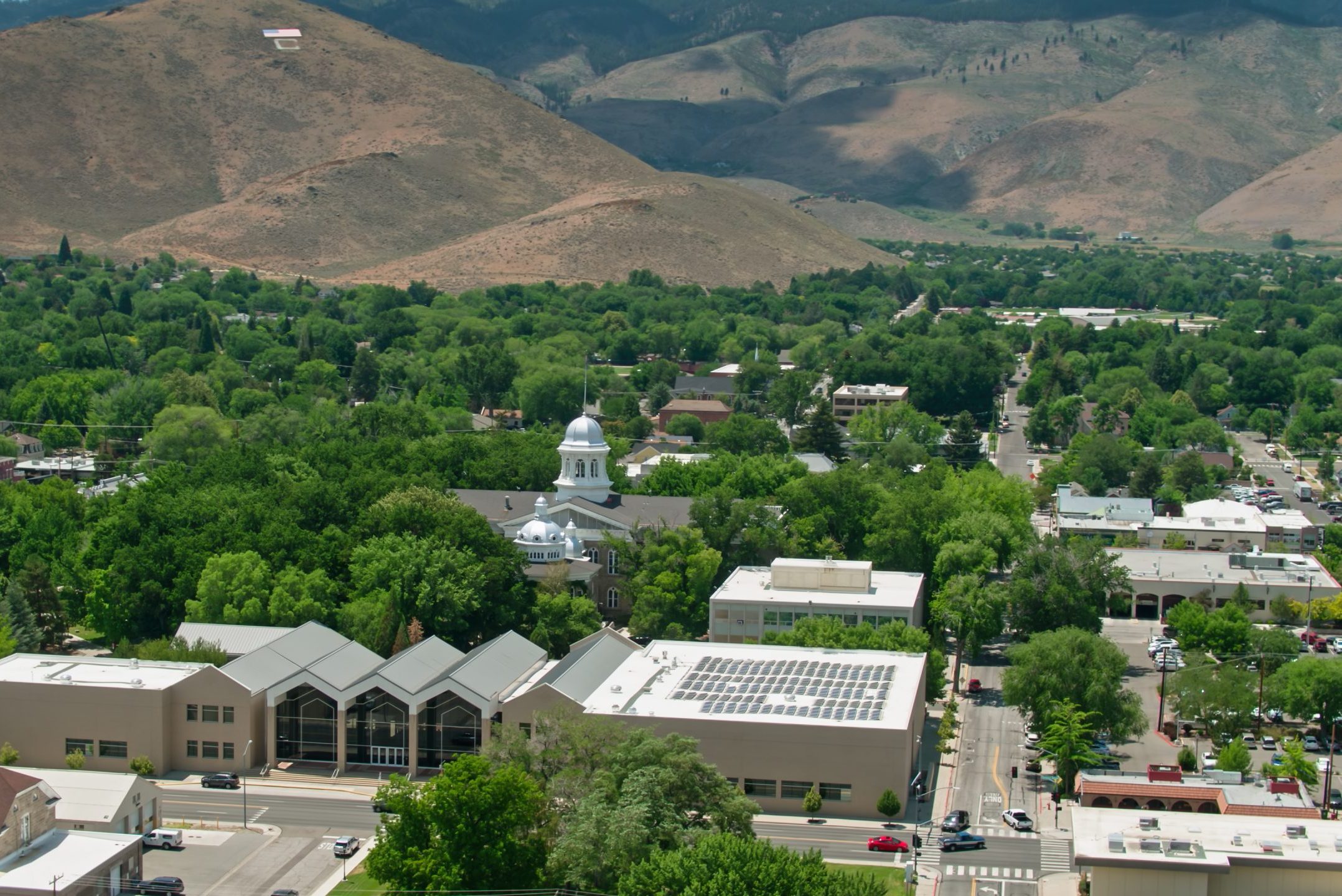 Nevada State Capitol Complex - Aerial