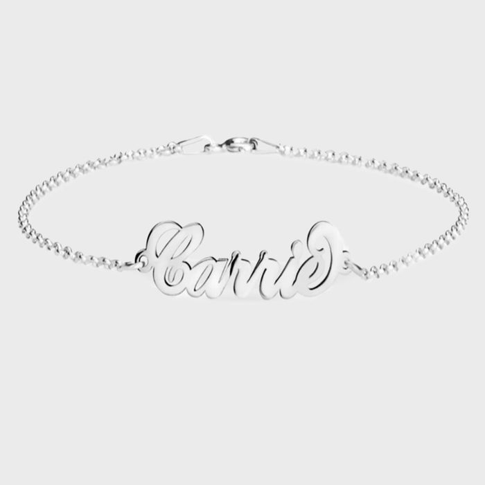 Silver Personalized Bracelet Ecomm Via Nordstrom