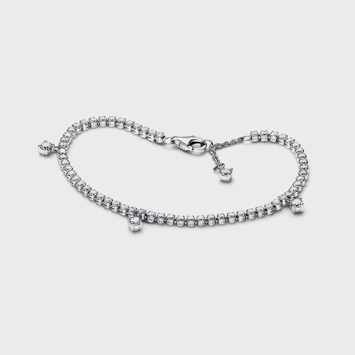 Pandora Sparkling Drops Tennis Bracelet