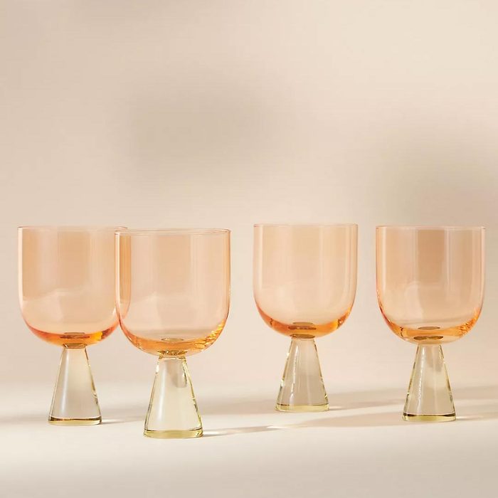 Anthropologie Ramona Wine Glasses