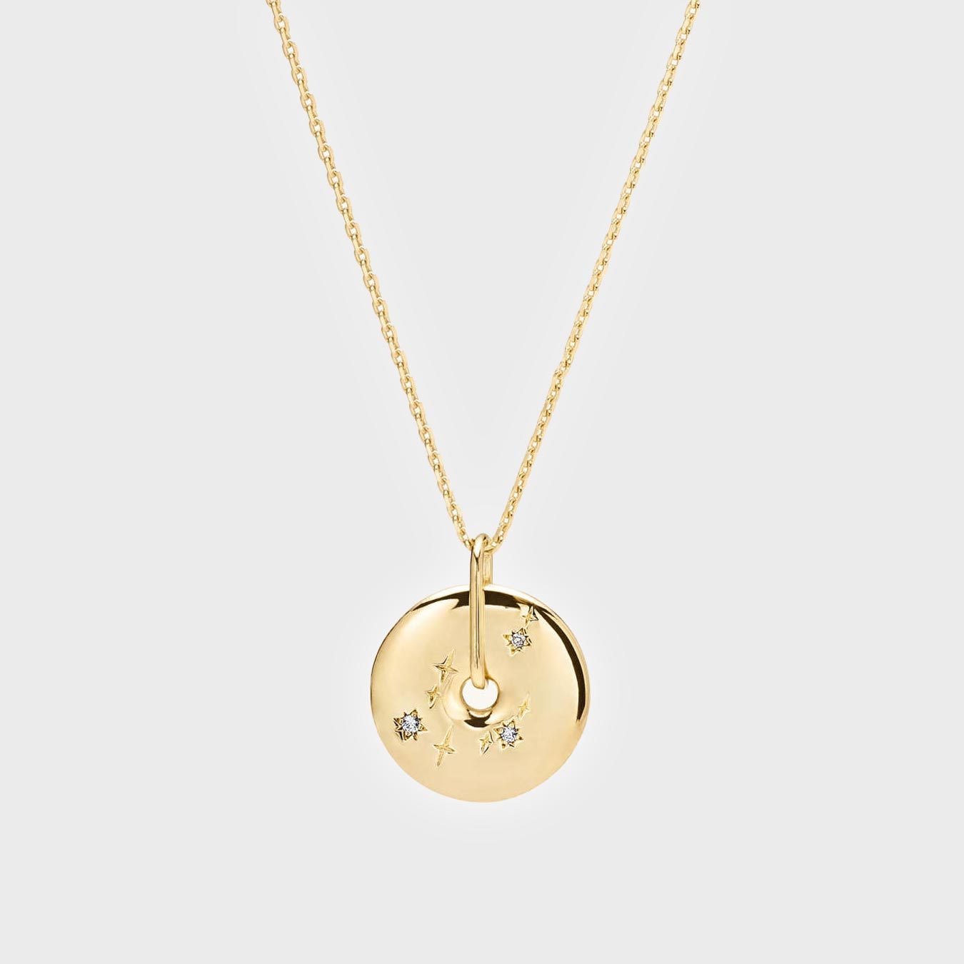 Capricorn Zodiac Pendant Necklace