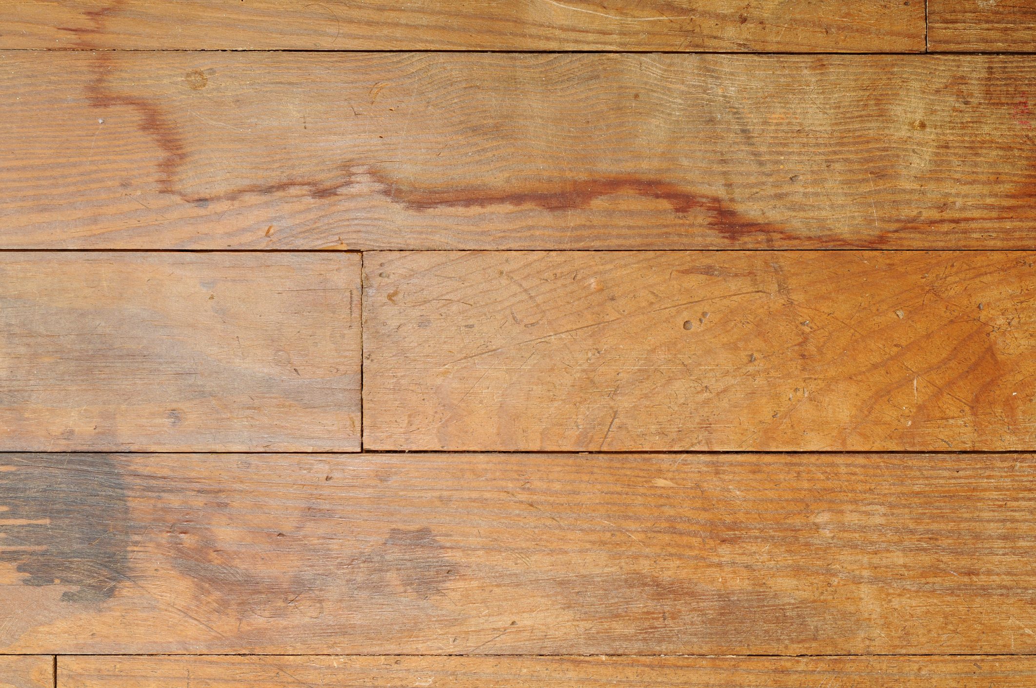 Damaged Hardwood Floor