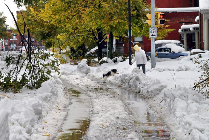 Buffalo, New York Friday the 13th Snow Storm
