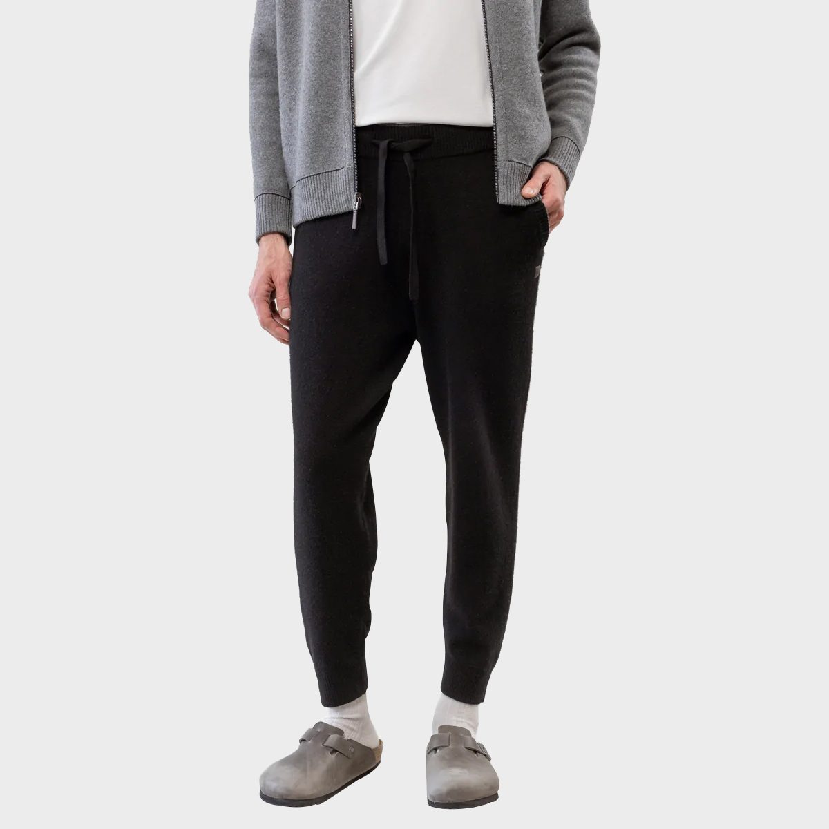 Men's Quintessential Cashmere Jogger Ecomm Cozyearth.com