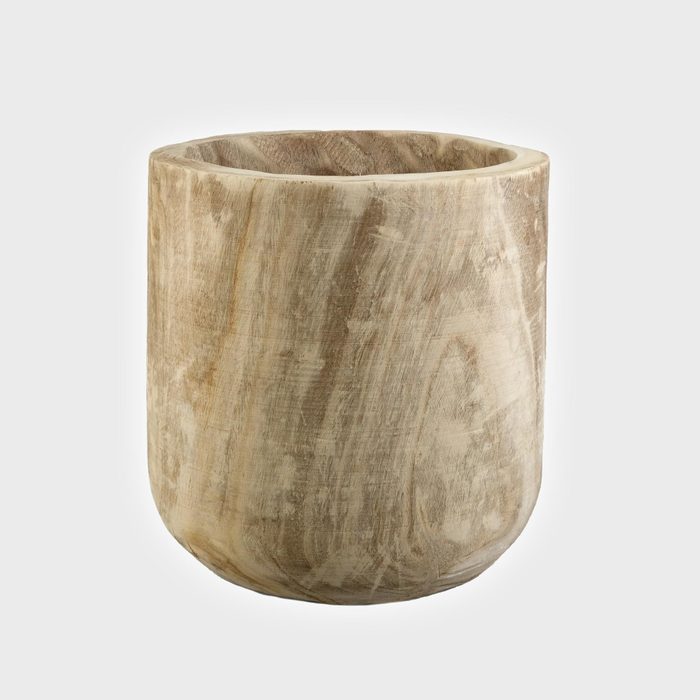 Union Rustic Homerville Wood Pot