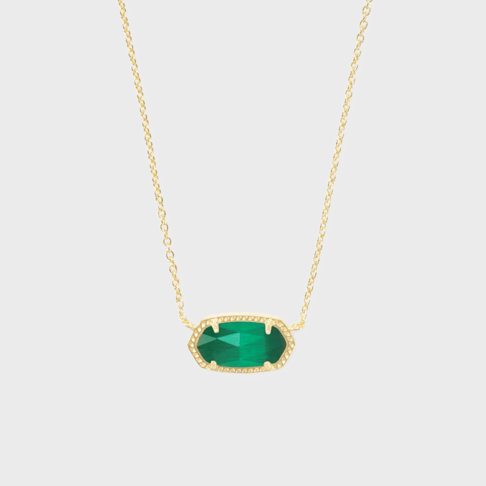 Elisa Gold Extended Length Pendant Necklace Ecomm Via Kendrascott.com