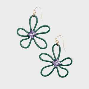 Enamel Flower Drop Earrings Ecomm Via Nordstrom.com