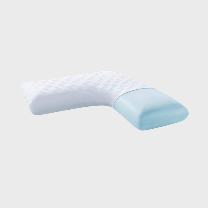 Gel Memory Foam L Shape Pillow Ecomm Via Amazon.com