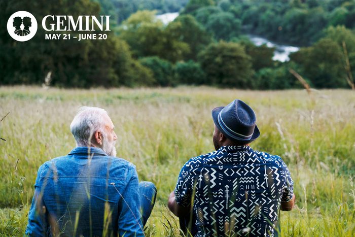 geminis having a deep conversation