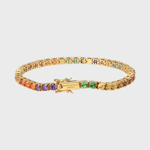 Kurt Geiger London Rainbow Crystal Tennis Bracelet Ecomm Via Nordstrom.com