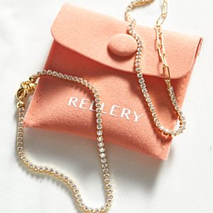 Tennis Necklace With Paperclip Ecomm Via Rellery.com