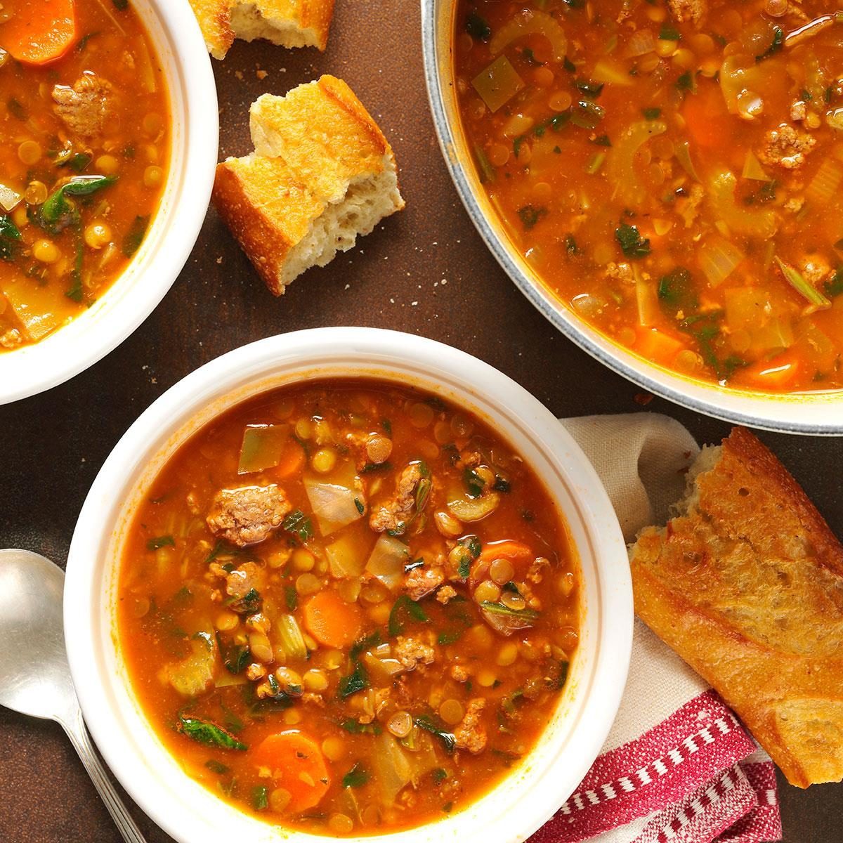 Beef Lentil Soup