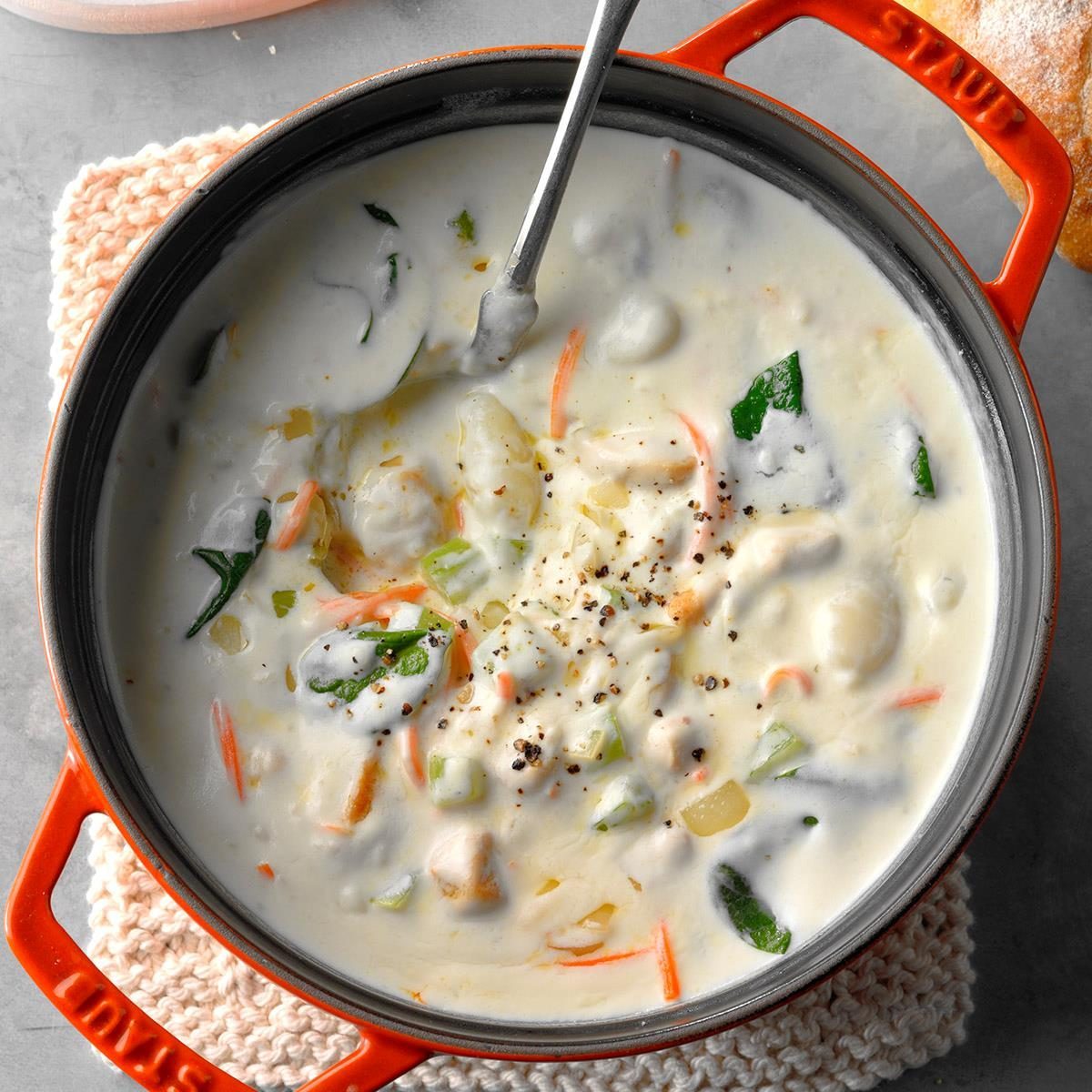 Creamy Chicken Gnocchi Soup