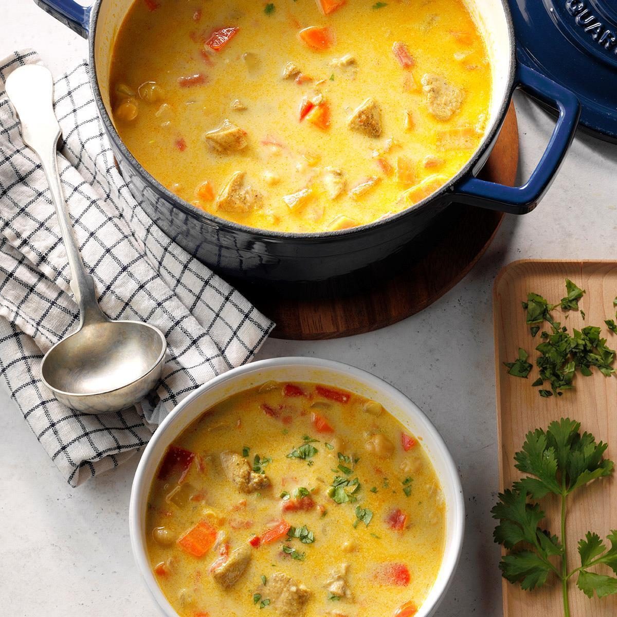 Curried Chicken Soup