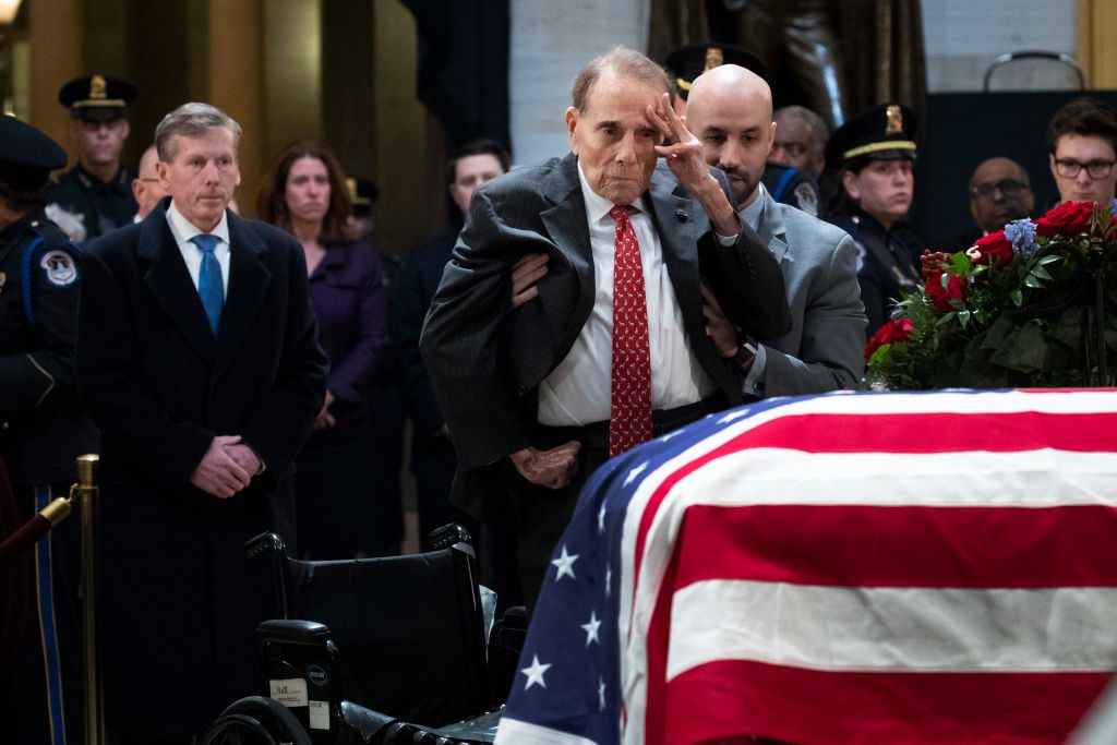 Washington DC In Mourning For Late President George H.W. Bush