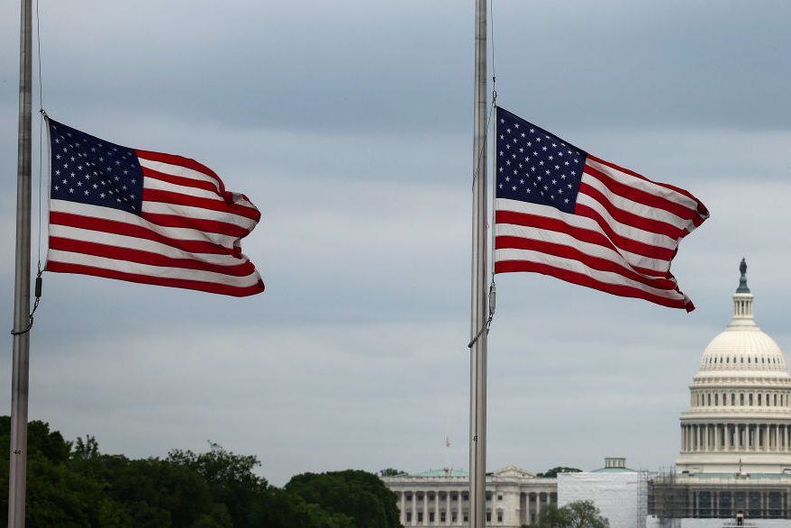 Biden Orders Flags Flown At Half-Staff For 1 Million U.S. COVID Deaths