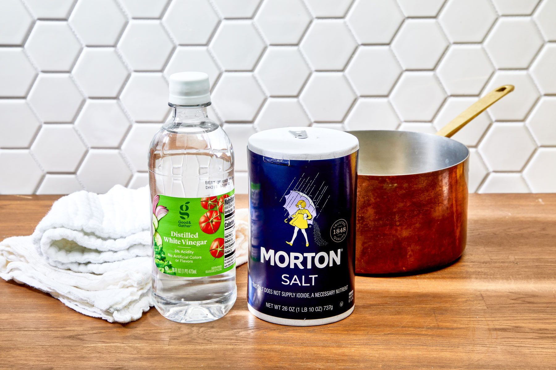 How To Clean And Polish Copper with vinegar and salt