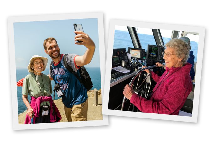Left and right: California's Channel Islands National Park