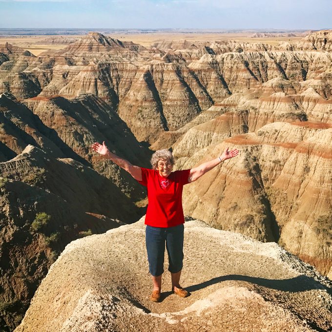 Badlands National Park in South Dakota